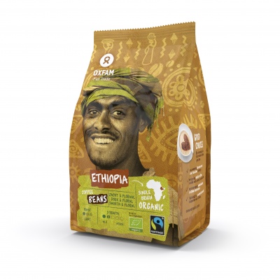 Oxfam Fair Trade – Café Ethiopie bio en grains – 250 gr
