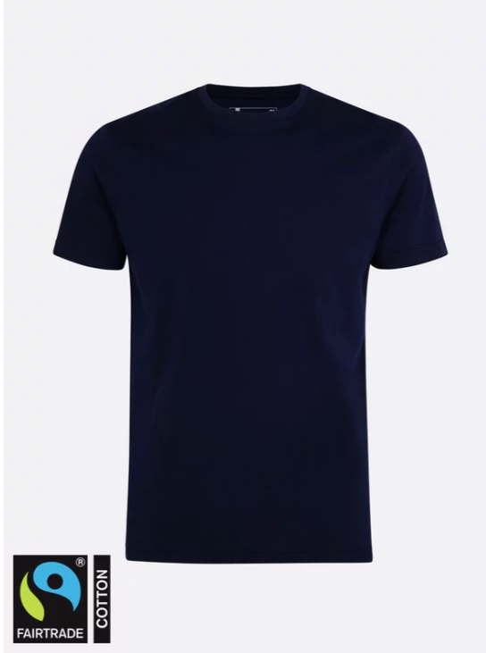 T-shirt Solid Dark Blue XL