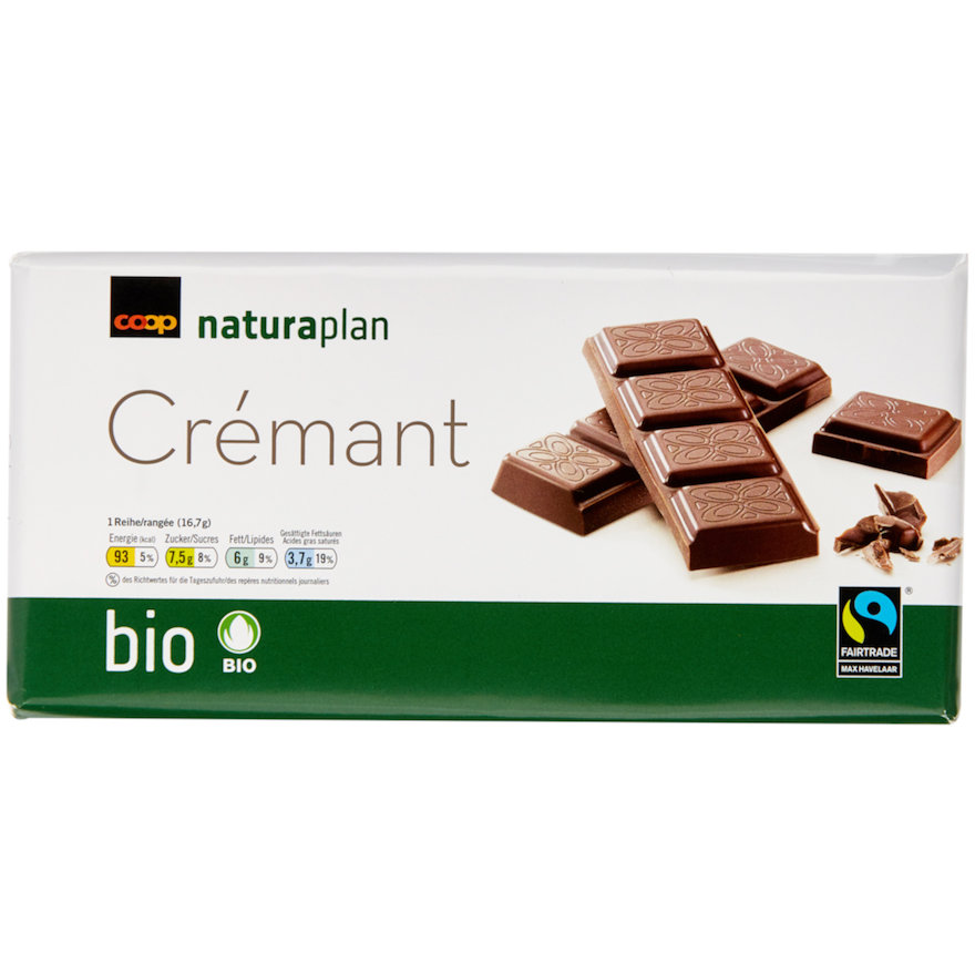 Tafelschokolade Crémant