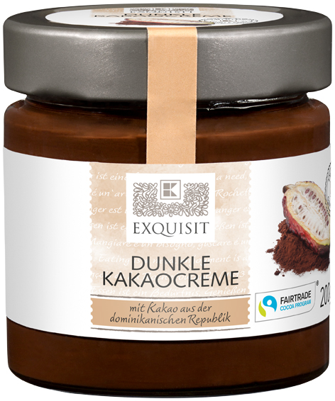 Dunkle Kakao-Creme 200g