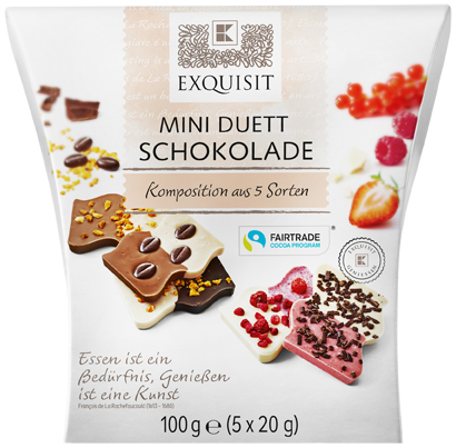 Ex. Mini Duett Schokoladen 100g