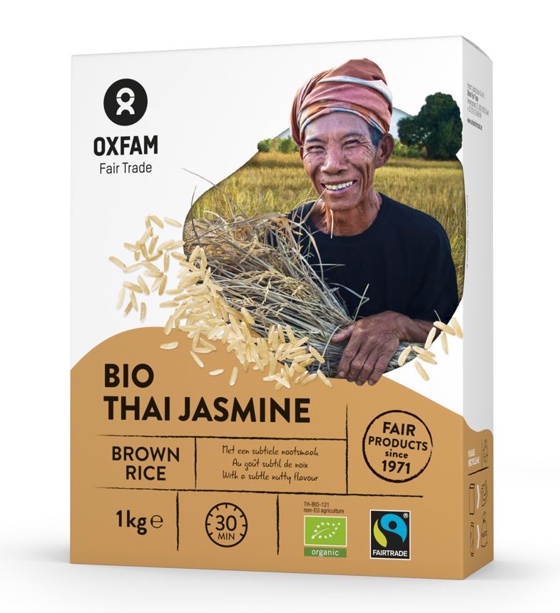 Oxfam Fair Trade - ORGANIC Brown rice - 1 kg