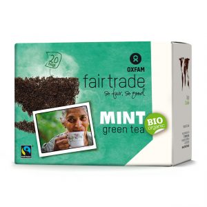 Oxfam Fair Trade – Thé vert bio menthe – 36 gr