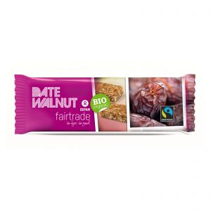 Oxfam Fair Trade - Organic fruit bar with dates and walnuts - 40 gr