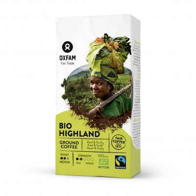 Oxfam Fair Trade – Café Highland bio moulu – 250 gr