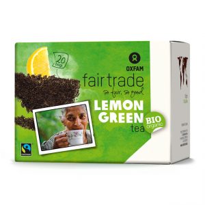 Oxfam Fair Trade – Thé vert bio citron – 36 gr