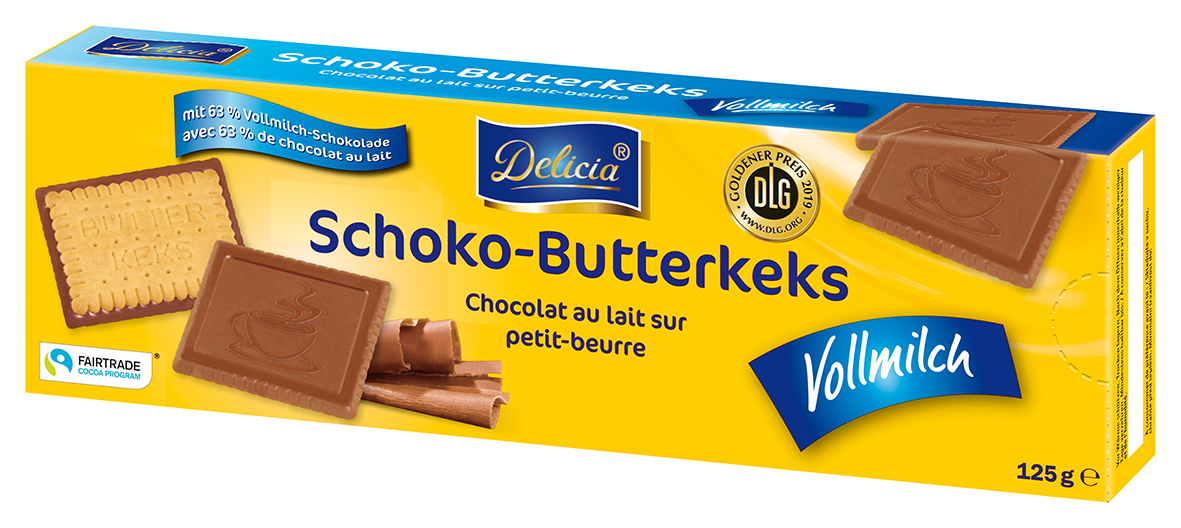 Delicia Schoko Butterkeks Vollmilch 