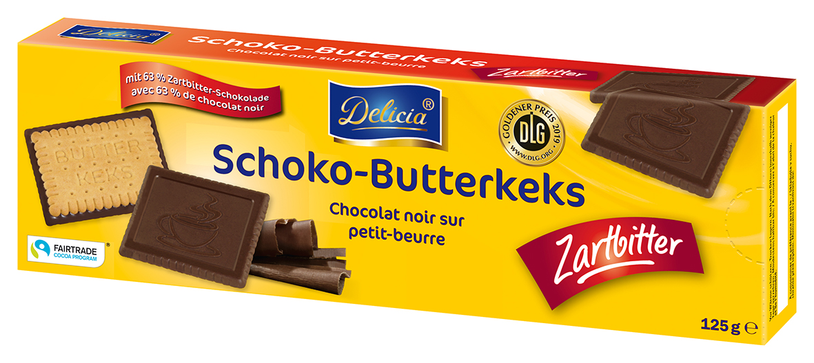 Delicia Schoko Butterkeks Zartbitter