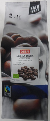 Deen Espresso Extra Dark Roast Bio FT Bonen 6x500g