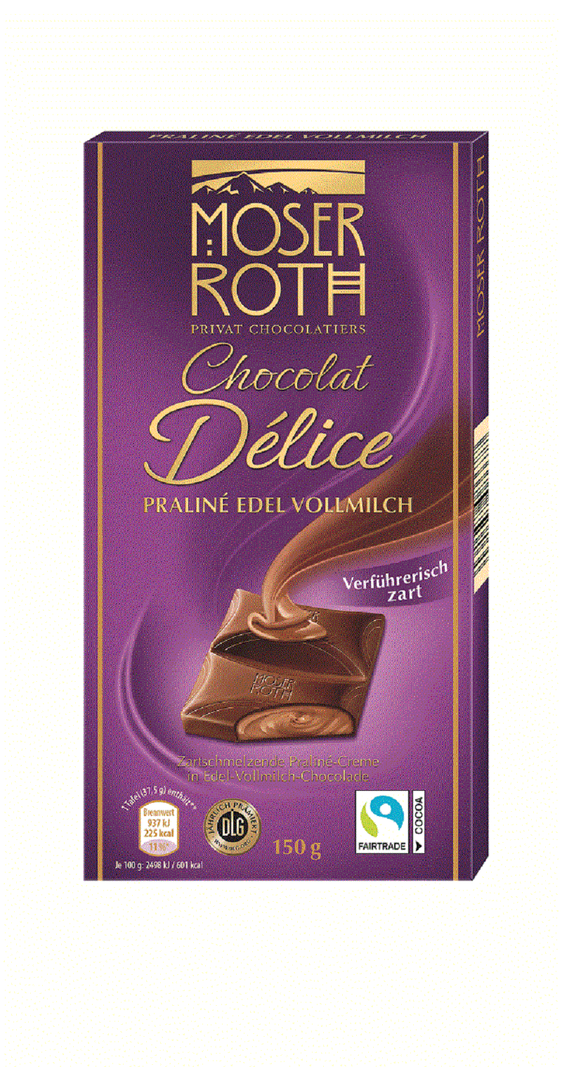  Chocolat Délice Edel Vollmilch