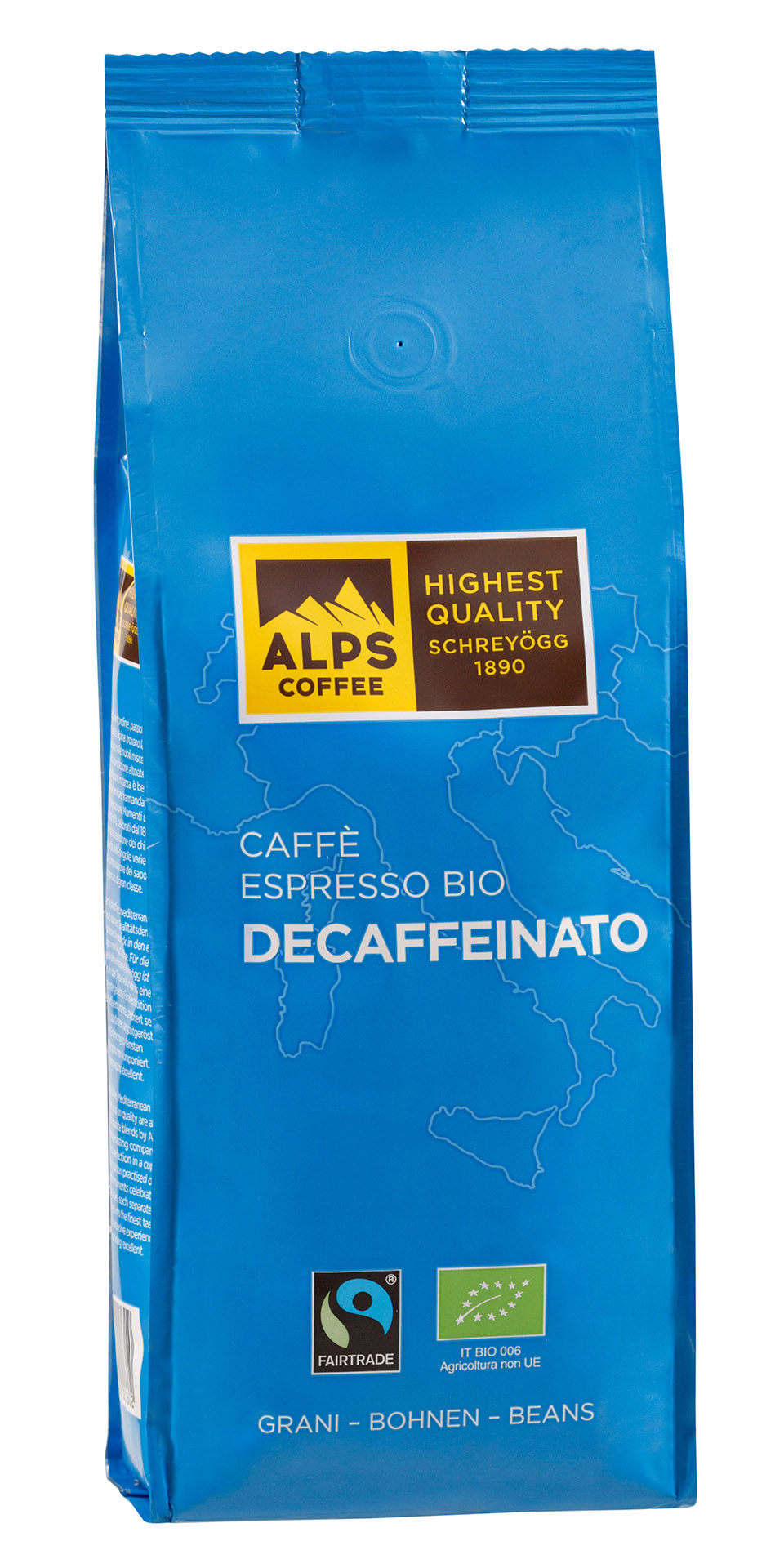 Caffè Espresso Bio Decaffeinato (Flo) 500g