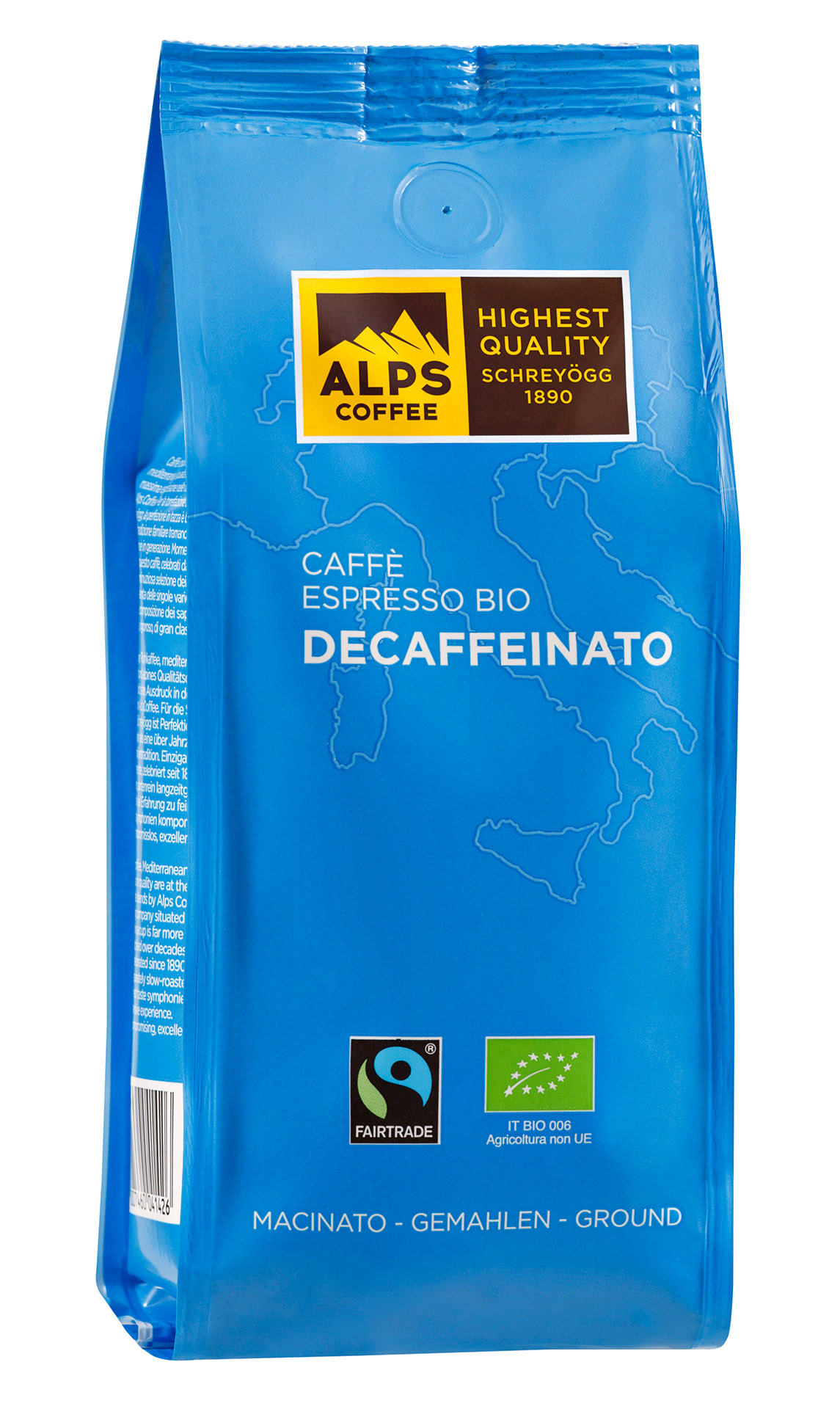 Caffè Espresso Decaffeinato Bio (Flo) 250g