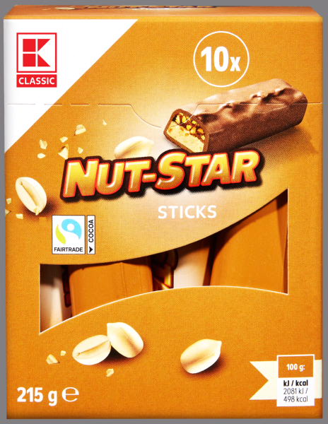 KLC Nut Star 10er Sticks