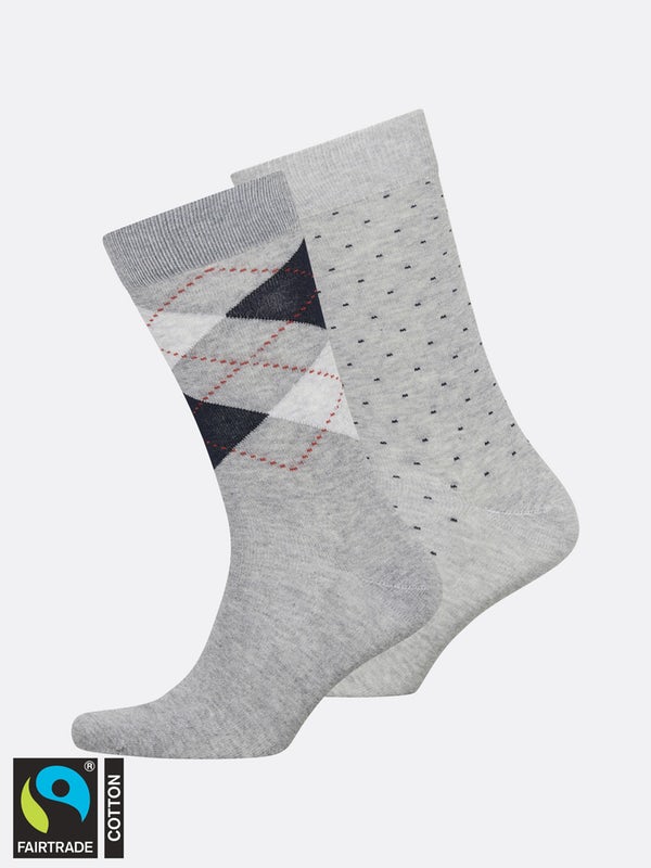 2pk. Socks FT Melange Pattern